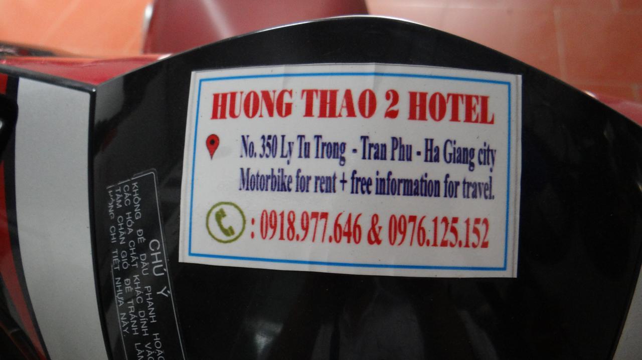 Huong Thao 2 Hotel Ha Giang Exterior foto